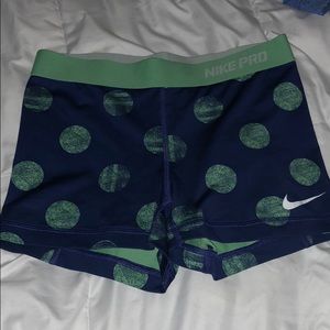 Nike pro spandex shorts